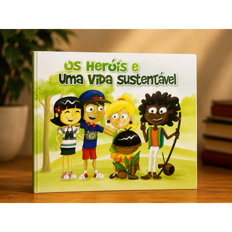 Os Heróis e Uma Vida Sustentável – Beatriz Monteiro da Cunha | Livro Infantil Educativo