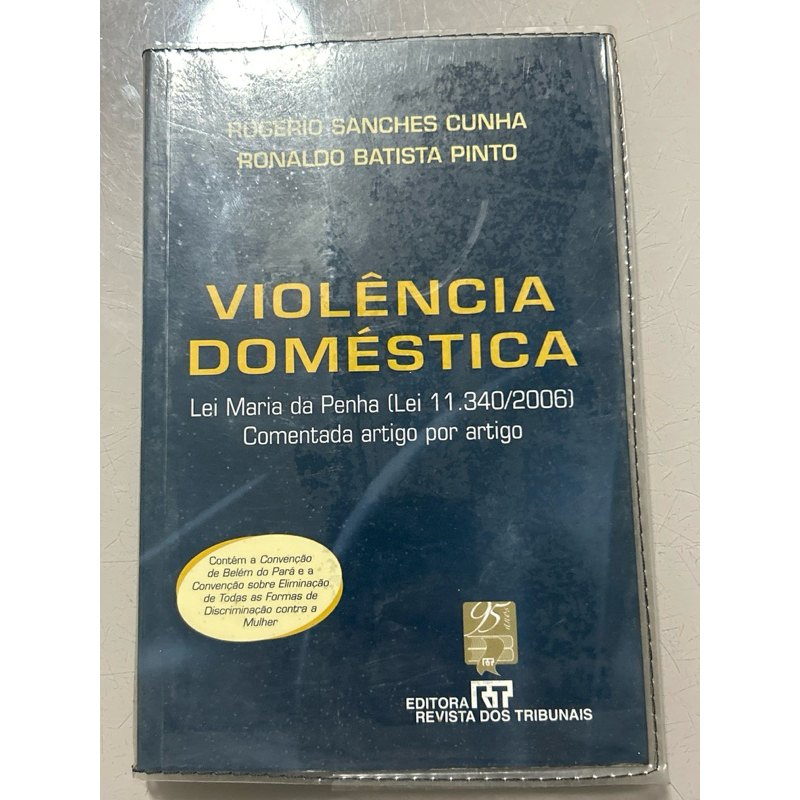 Livro Violência Doméstica – Lei Maria da Penha | Rogério Sanches Cunha e Ronaldo Batista Pinto