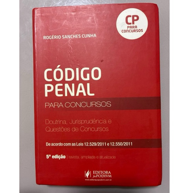 📚 Código Penal para Concursos – Rogério Sanches Cunha | 5ª Edição