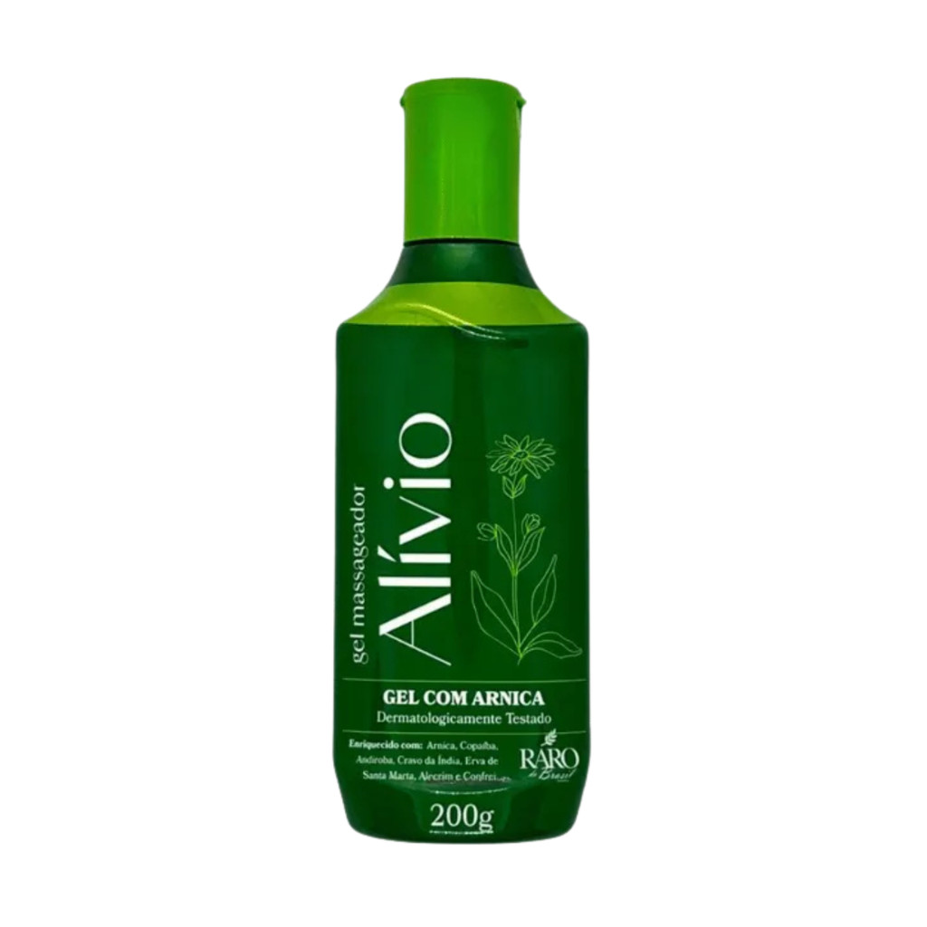 GEL MASSAG ALIVIO RARO COM ARNICA 200ML