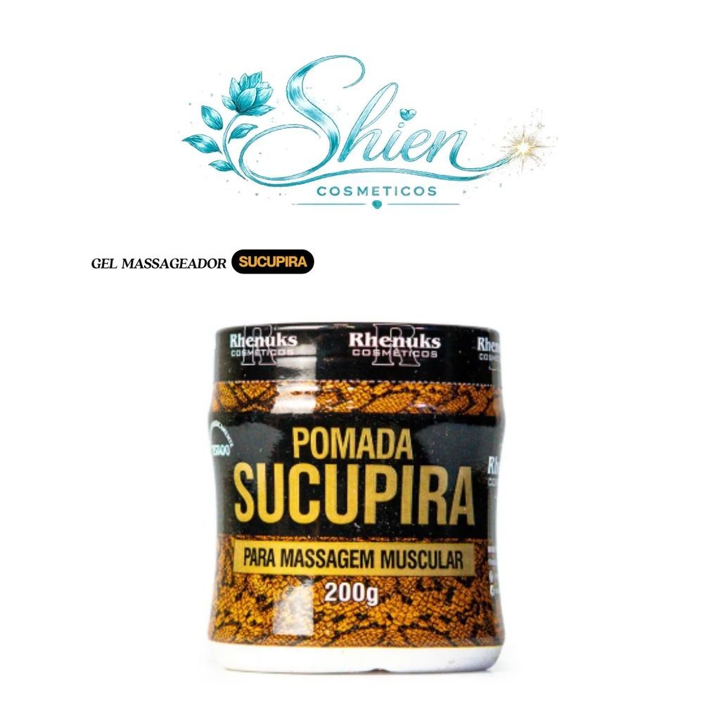 Gel Massageador Sucupira - 1 Unidade - Rhenuks (Afilhado)