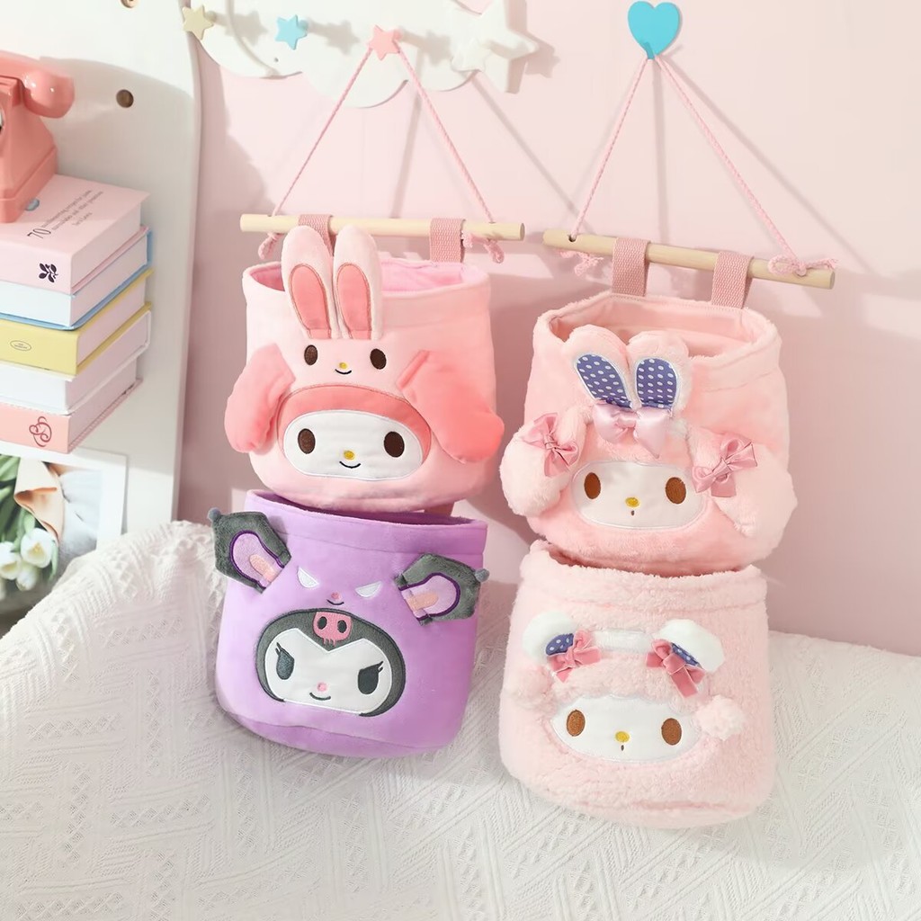 Cartoon hanging storage bag-2 tier wall hanging storage box for door/closet (space saving solution) hfSq