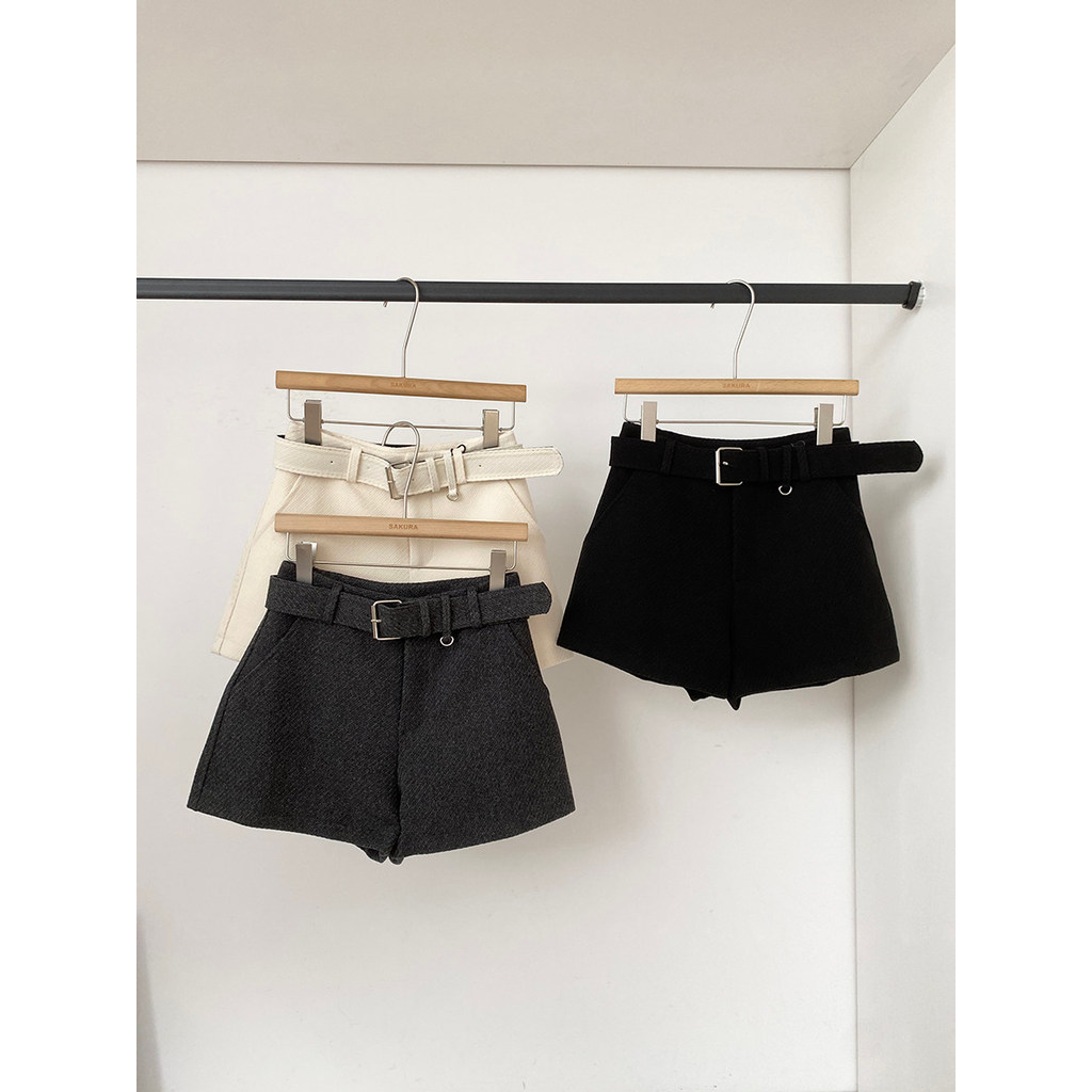 50% de desconto Oferta especial ~ Versão coreana Temperamento Moda casual All-Match Calças casuais de lã espessadas Slim