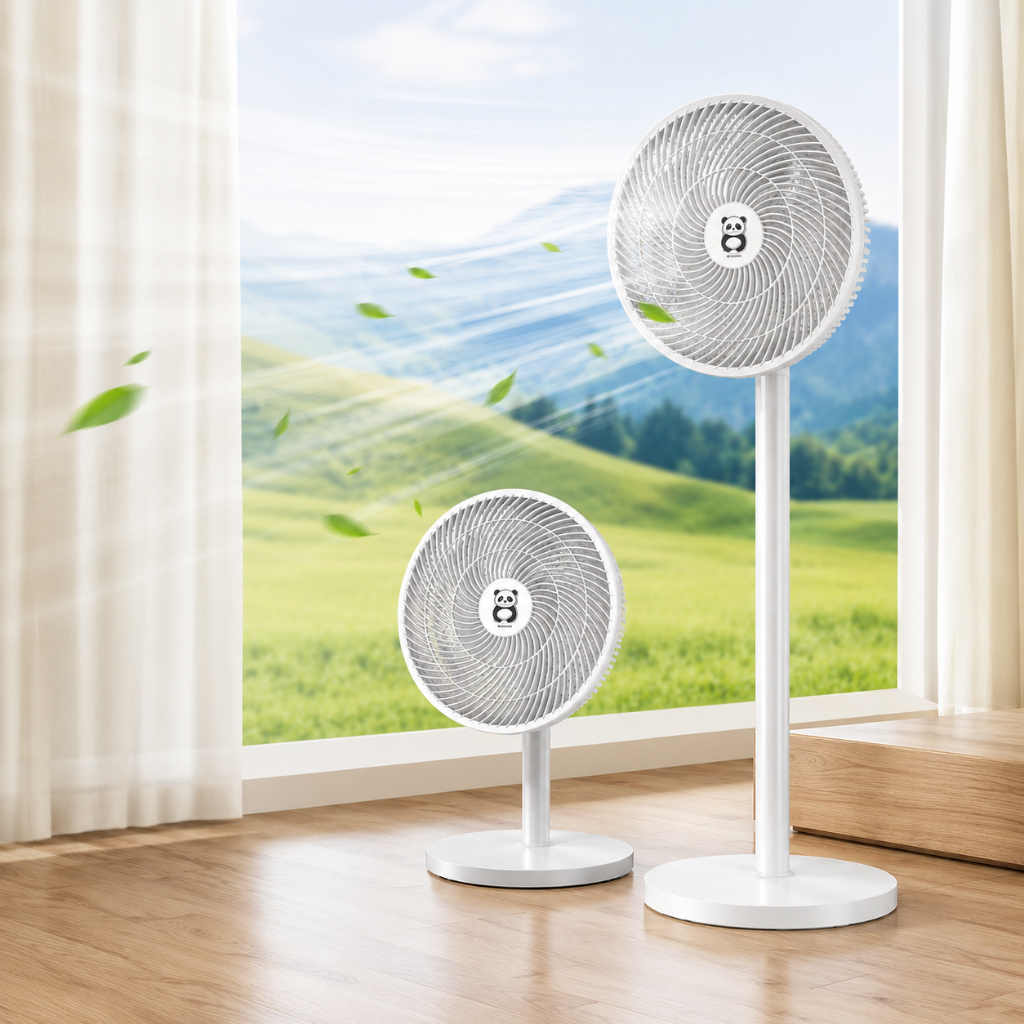 Ventilador de  chão tipo turbina,Floor Column Fan bivolt do panda,110/220V  vertical silencioso  Design moderno e potent
