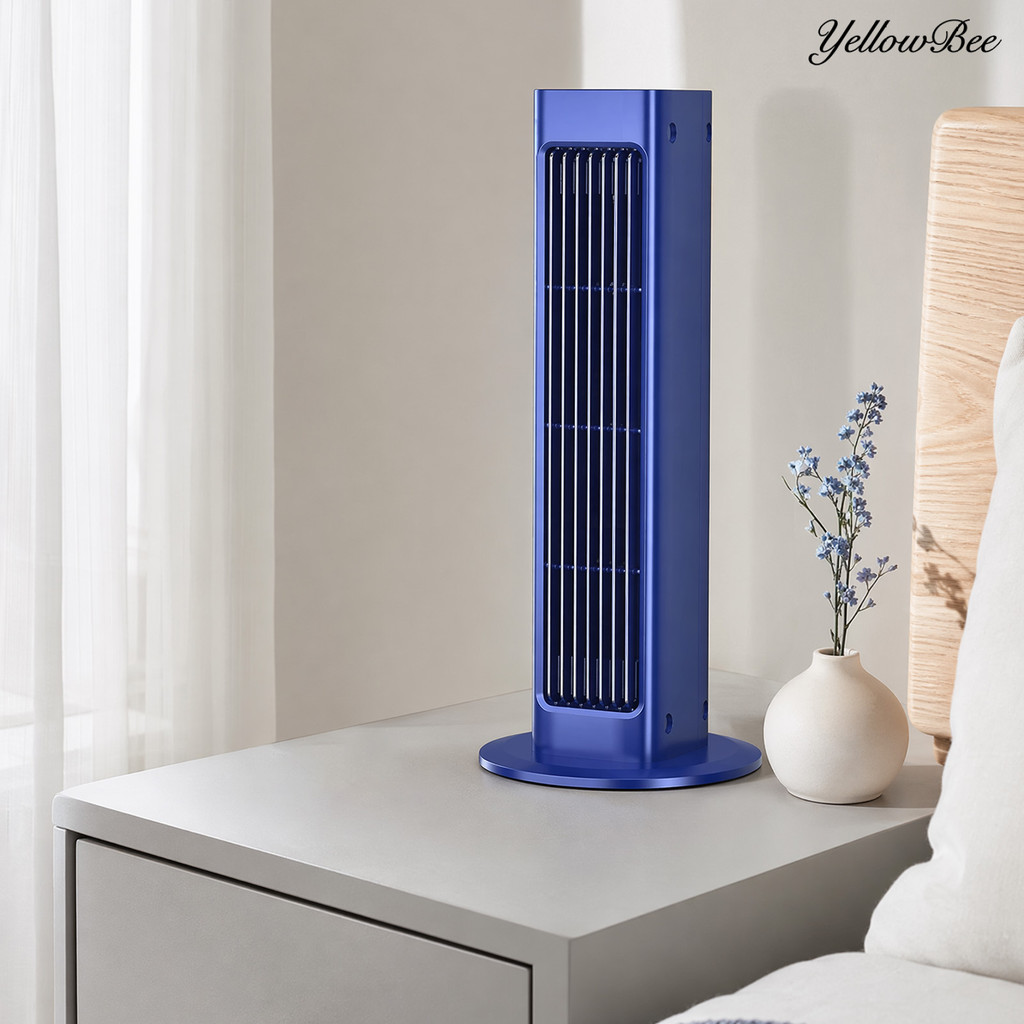 Ventilador De Ar Condicionado Portátil YellowBee , Torre De Mesa Silencioso De 4000mAh De Escritório Vertical Ajustável