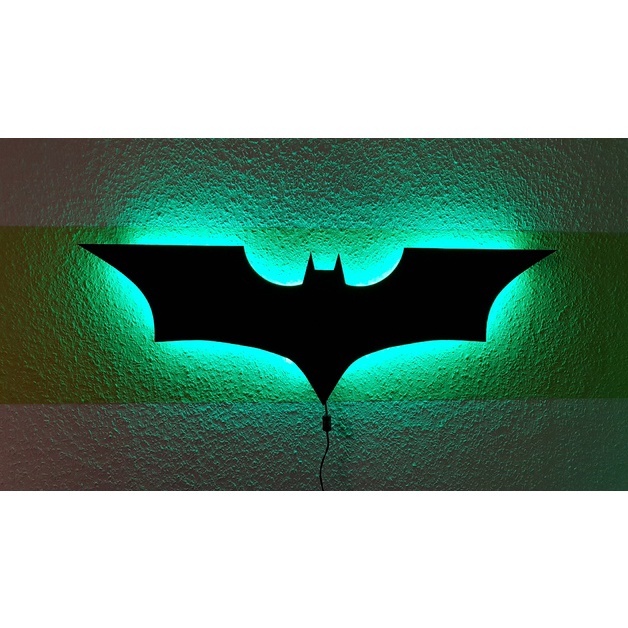 Luminária Led Personalizada Batman