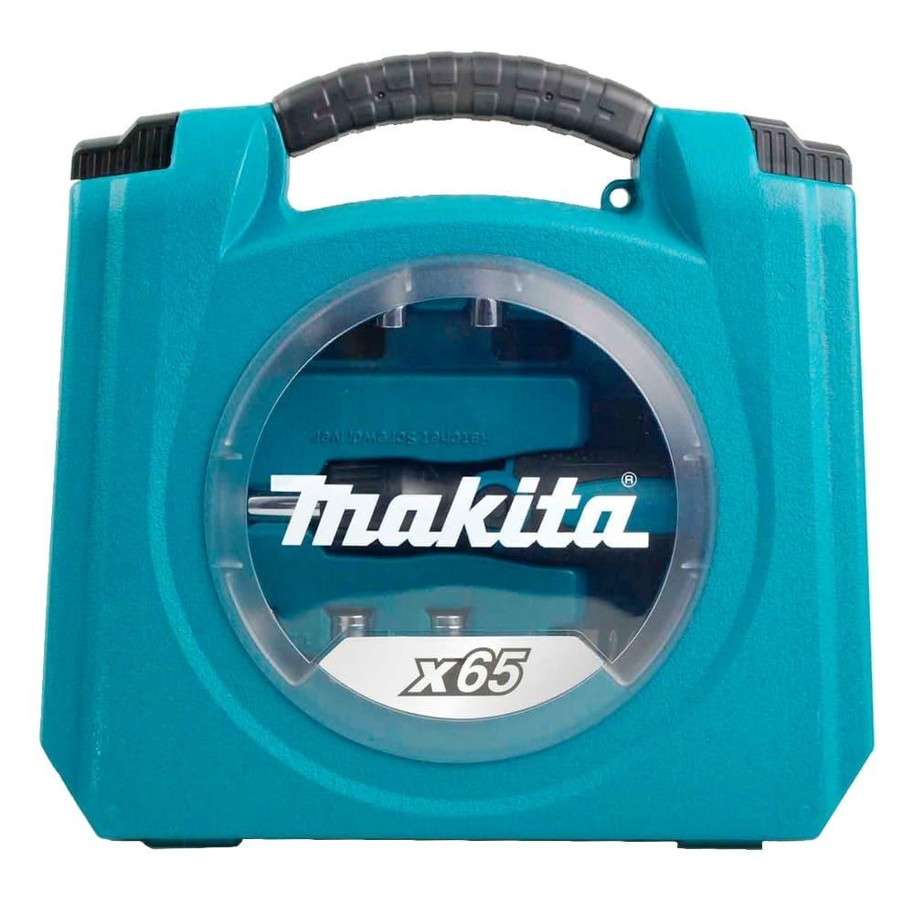 Display com 6 Jogos de Acessórios com 65 Peças - MAKITA-D-42020-6