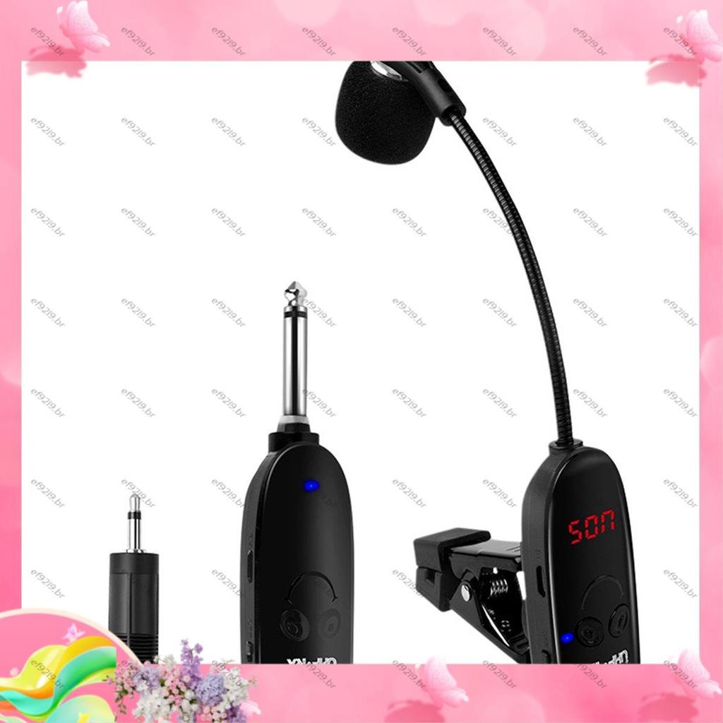[Especial E] 1 Conjunto De Instrumentos Sem Fio UHF , Saxofone , Microfone , Receptor , Transmissor , Ótimo Para