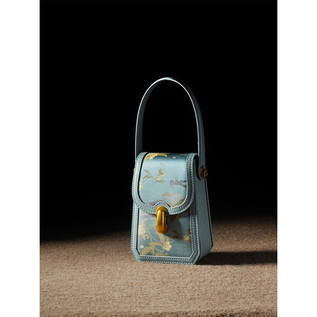 Morishita Novo Estilo Chinês Song Jin Bolsa para Celular 2026 Outono Inverno Novo Estilo Estilo Chinês com Cheongsam Por