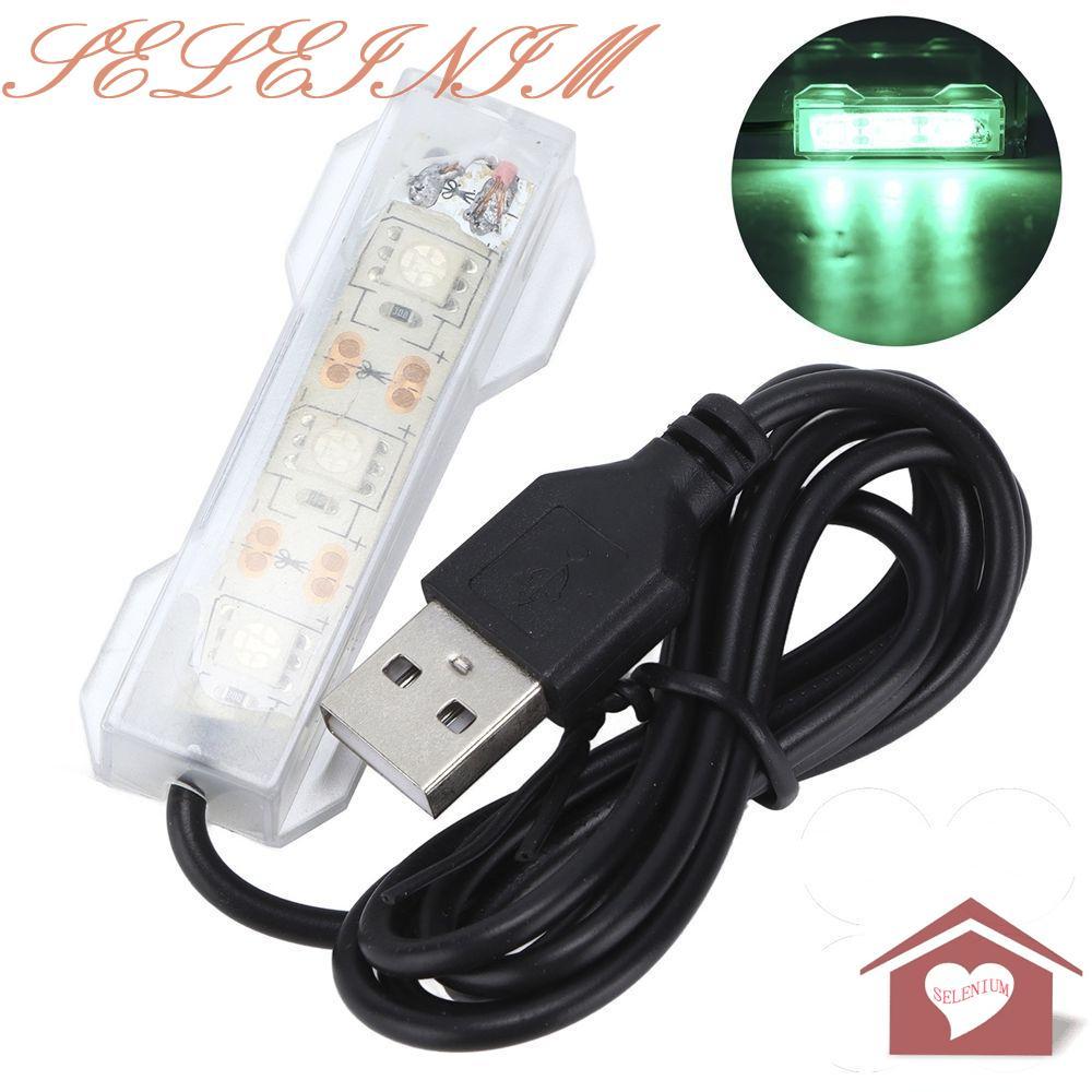 SELENIUM Fish Tank Light Iluminação LED Para Carregamento De Tanque De Peixes Pequenas Lâmpadas USB Aquário