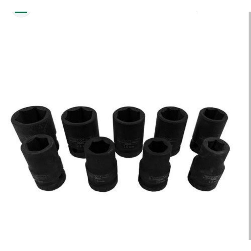 kit Soquete de 1/2 Polegada Impacto 13mm 14mm 15mm 16mm
