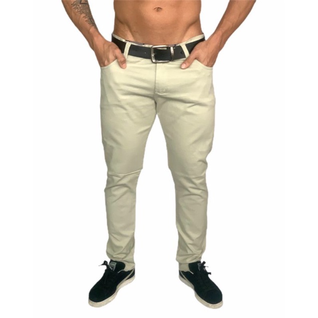 Calça Esport Fino Masculina Jeans Skinny Com Lycra Estica Muito Nf