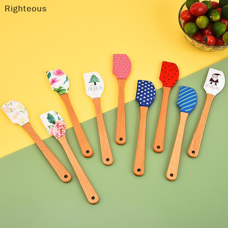Rightrous 1Pc Mini Creme De Silicone Raspador De Cozimento Espátula De Manteiga Resistente Ao Calor Ferramentas De Paste