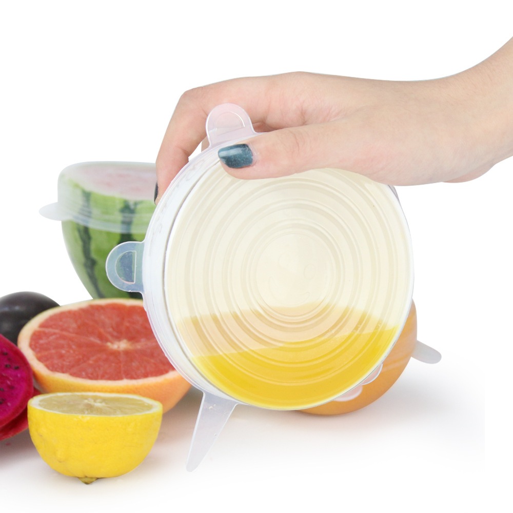 30Pcs Tampa Silicone Reutilizável À Prova Sopa De Fugas Material De Segurança Tampa Promoção
