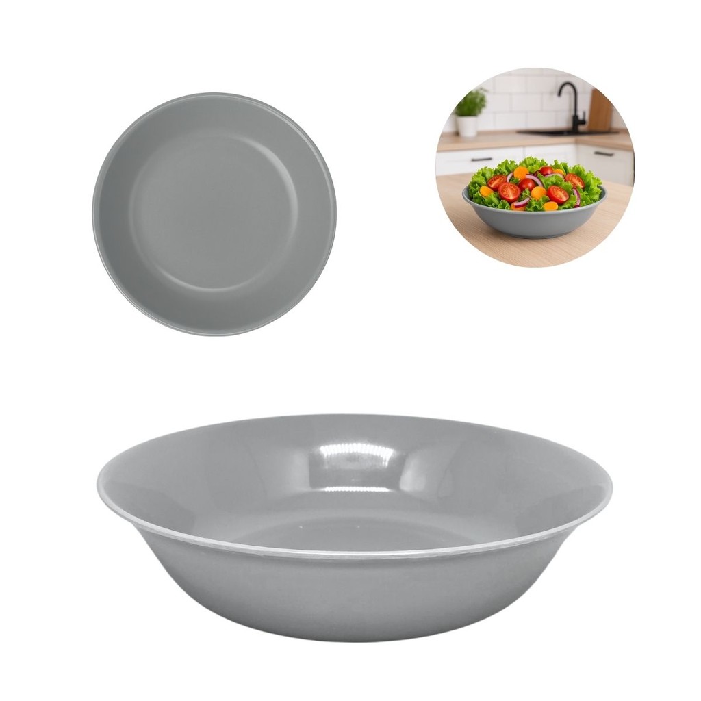 Cumbuca de Melamina 1L Funda Ideal para Saladas e Sopas