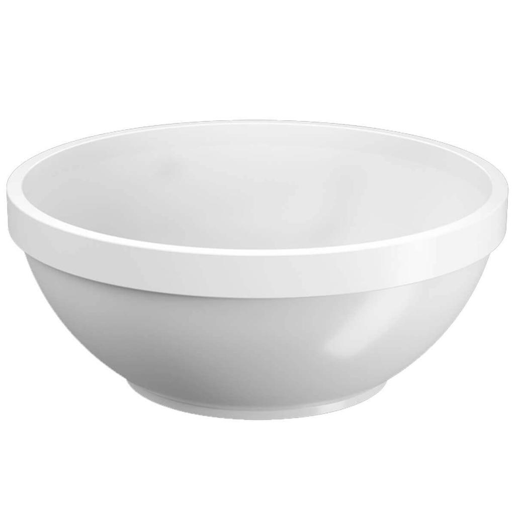Kit 50 Tigelas Cumbucas Bowls 500ml Brancos Servir Sopas Caldos Petiscos Uno Coza