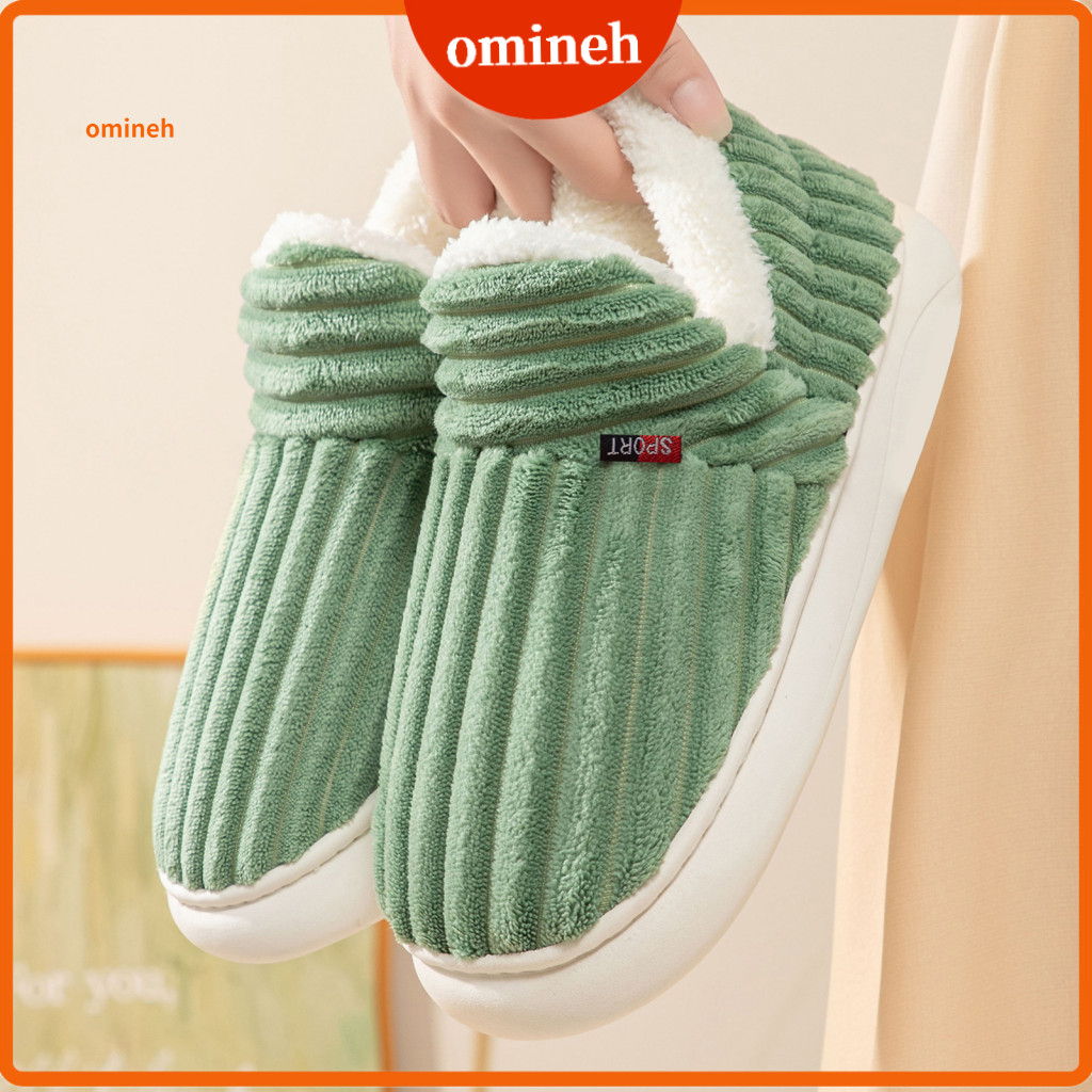 Flexible and Durable Slippers Joint-supporting House Fluffy Winter for Women Men – Non-slip Warm Plush Lined Cozy Fuzz