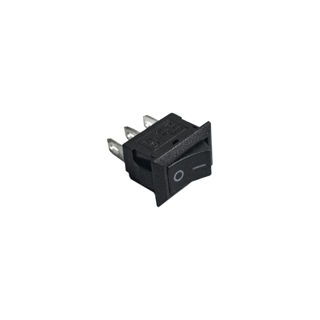 10x Mini Chave Gangorra Kcd11-101 Liga/desliga 3t 3a 250v Preto