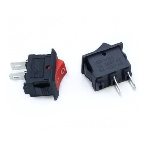 200peças - Mini Chave Gangorra Kcd11-101 On / Off 3a 250v Vm