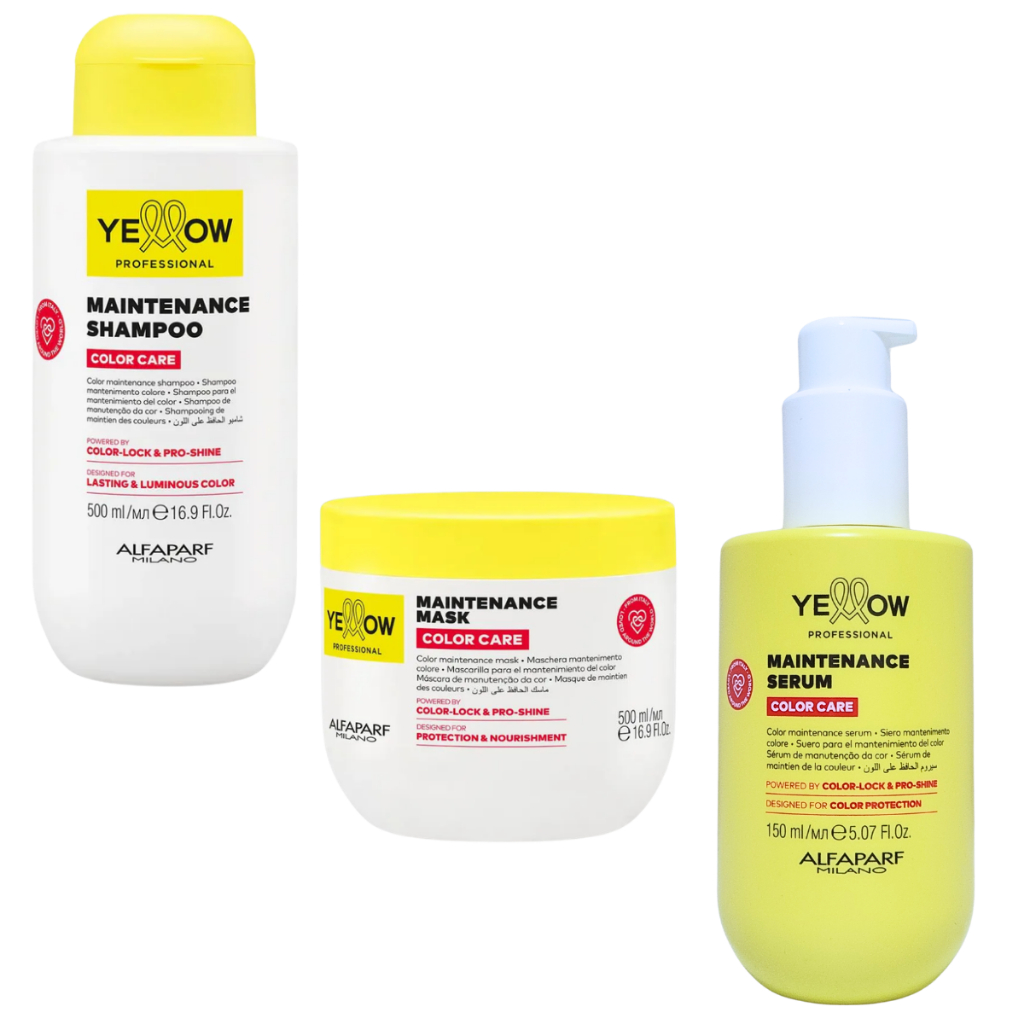 Shampoo 500ml Máscara 500gr Leave-in 125ml Yellow Color Care