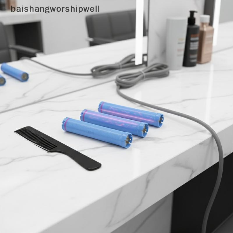 125mm 24V Encrespadores Aquecidos Hastes Permanentes Digitais Elétricas Qui Heat Long Hair Styling Salon Uso Doméstico