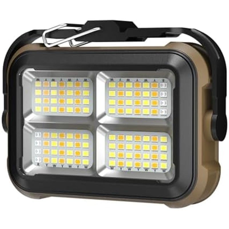 Refletor LED Genérico Spotlight Temperatura De Cor Ajustável Lâmpada De Construção Portátil Banco De Carregamento Móvel