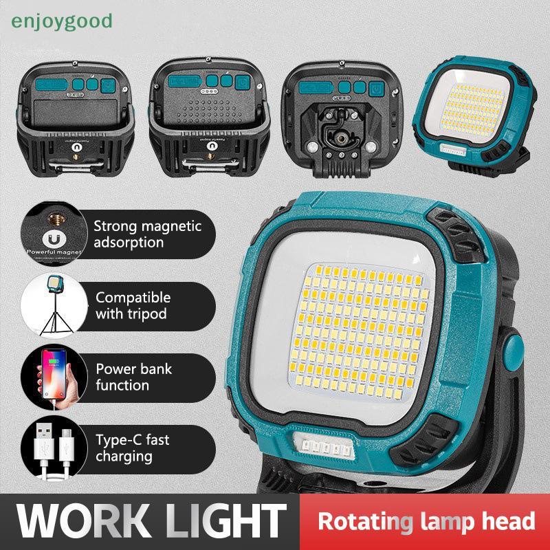 [B & H] W892 Luz Recarregável De Emergência Acampamento Spotlight Cob Trabalho Função De Para Barraca (br)