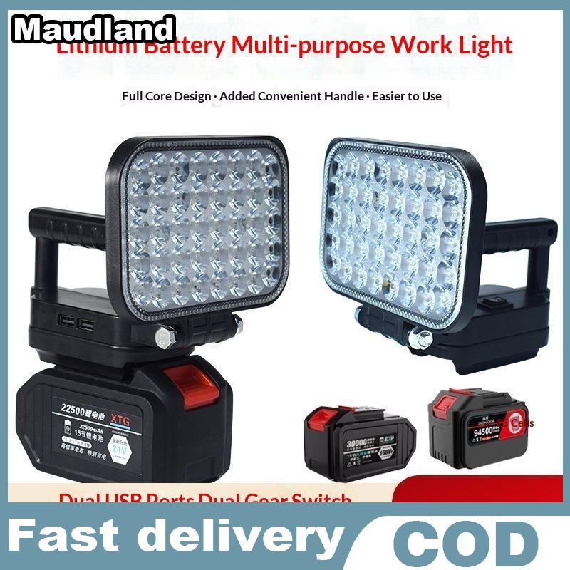 Maudland Torch Spotlight Com Bateria LED Para Situações De Emergência E Iluminação De Trabalho Ao Ar Livre MY