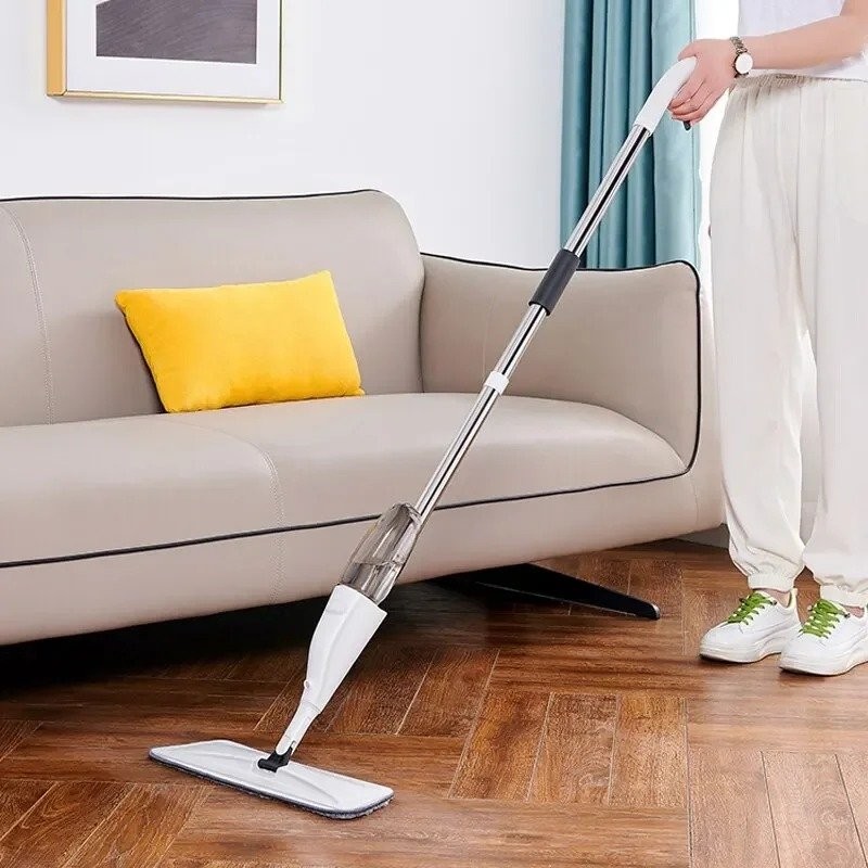 Mop Spray Rodo Giratório Limpeza Mágica Bomvink