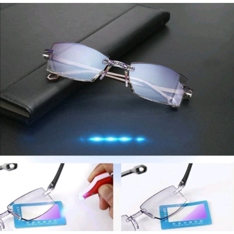 Oculos lupa para leitura unissex Com Proteção UV 400 promoção