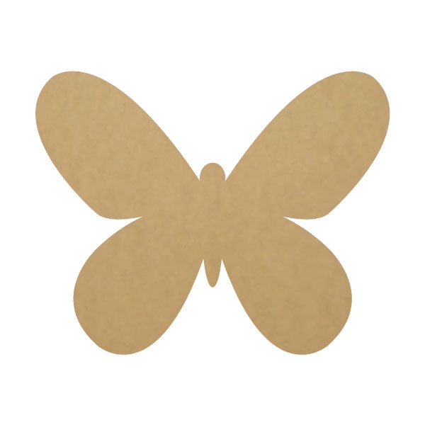 Kit Recortes em Mdf Cru - Borboleta - Aplique 5cm - 0214apl