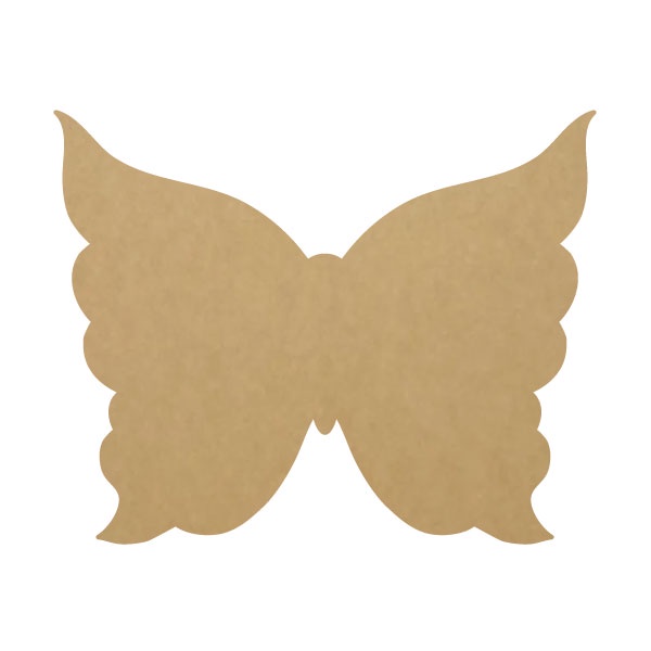 Kit Recortes em Mdf Cru - Borboleta - Aplique 5cm - 0216apl