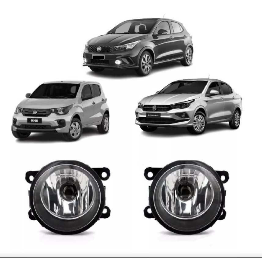 Farol Milha Neblina Fiat Argo Cronos 2018 / 2022 Mobi 2017 / 2022