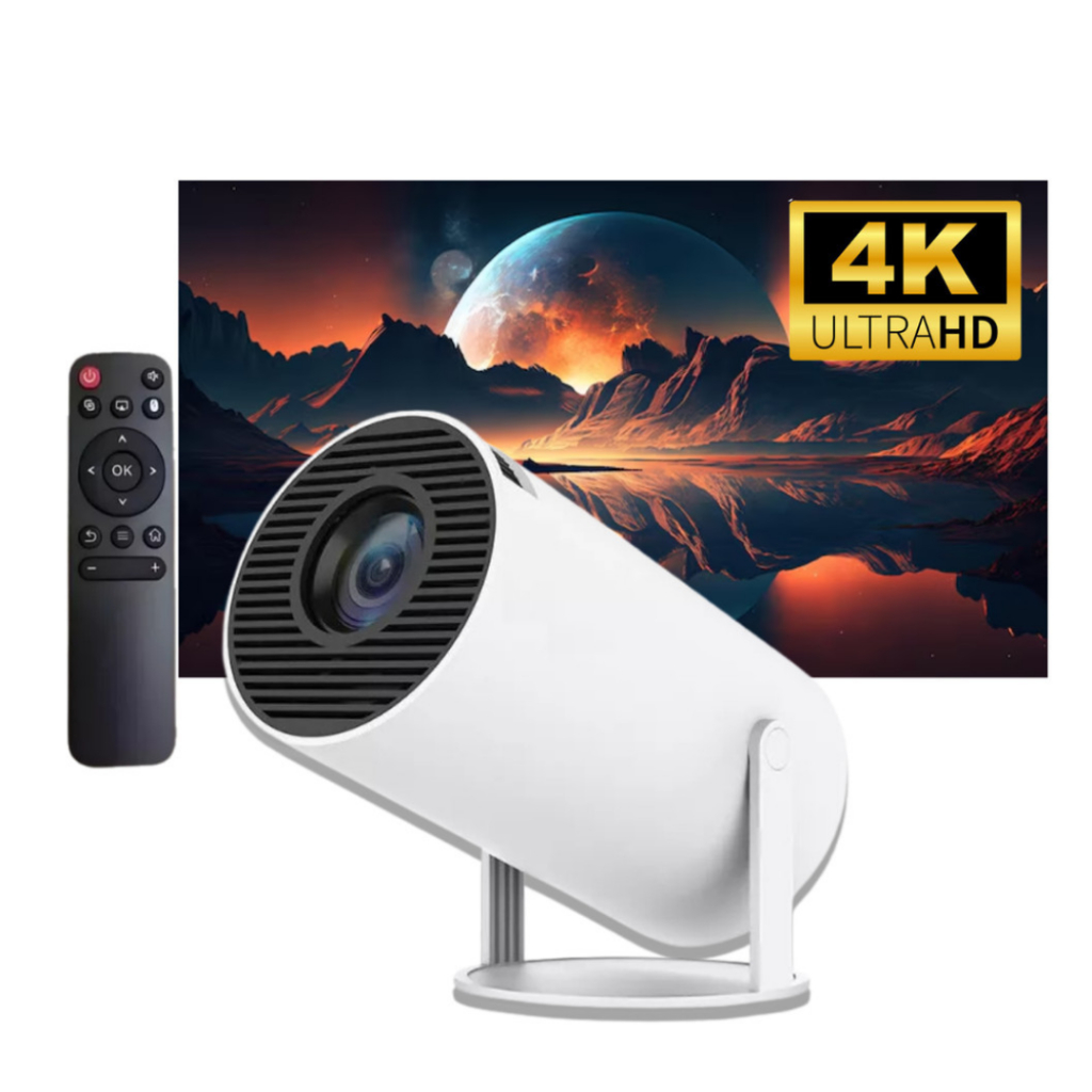 Projetor Magcubic HY300 Original Portátil Smart Android 11 4K Ultra HD HDMI Wifi Bluetooth Alto Falante Embutido