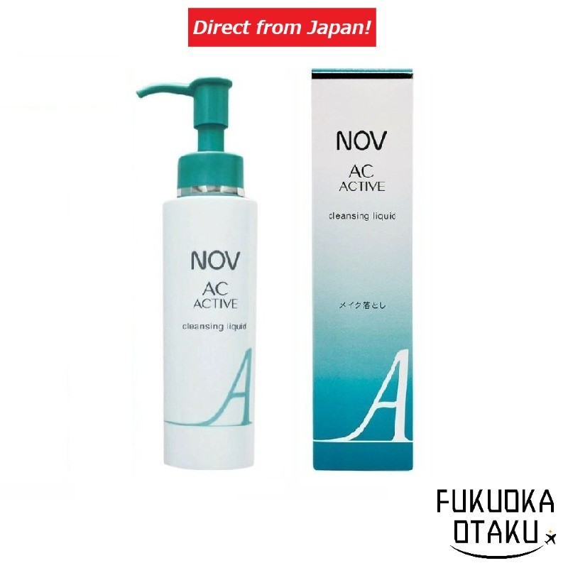 NOV AC Líquido De Limpeza Ativo 120mL Desmaquilante Cuidados Com A Pele Japãodireto do Japão