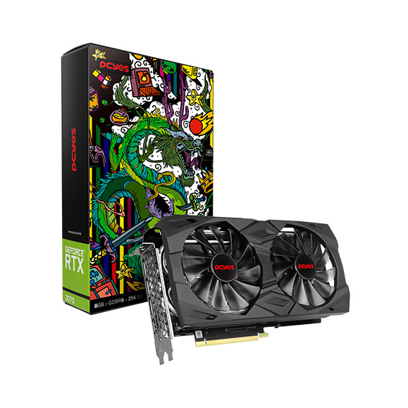 Placa de Vídeo Gráfica Gpu Rtx 3070 Gaming Pro 8Gb Gddr6 256 Bits Pcyes