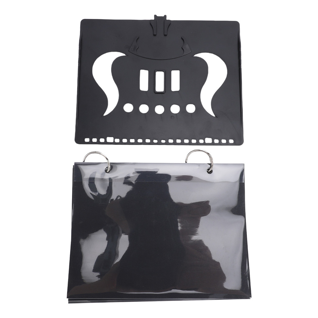 andobr Suporte Para Folhas De Música Com 5 Saxofones De Plástico , Clarinete , Flauta , Trompete , Pasta De Folha , Port