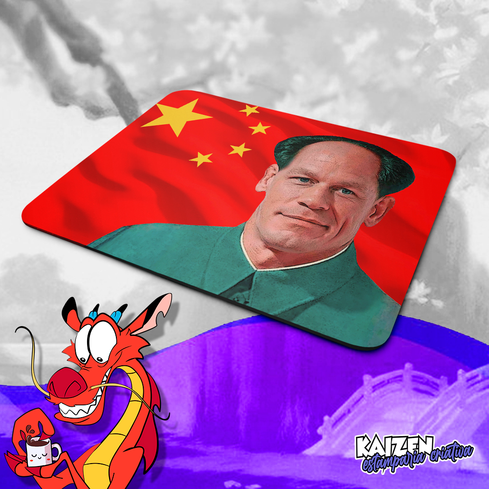 Mousepad Meme - Johnxina Red Sky (2 tamanhos disponíveis) - Social Credit