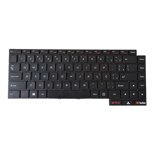 Teclado Para Notebook Positivo Motion Red Q232b  Abnt2 Br