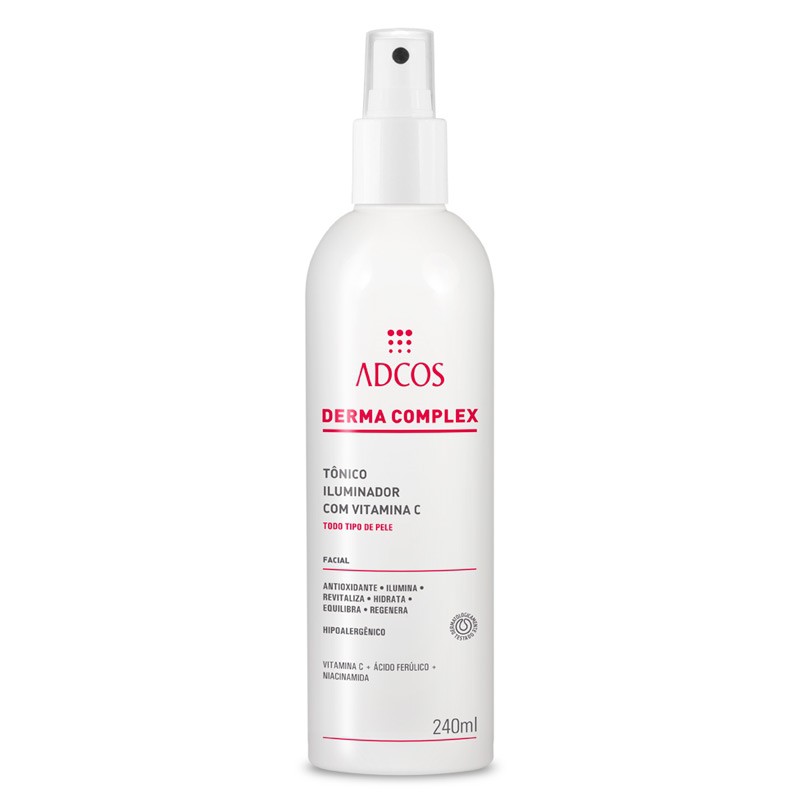 Adcos professional Derma Complex Tônico Iluminador c/ Vitamina C 240ml