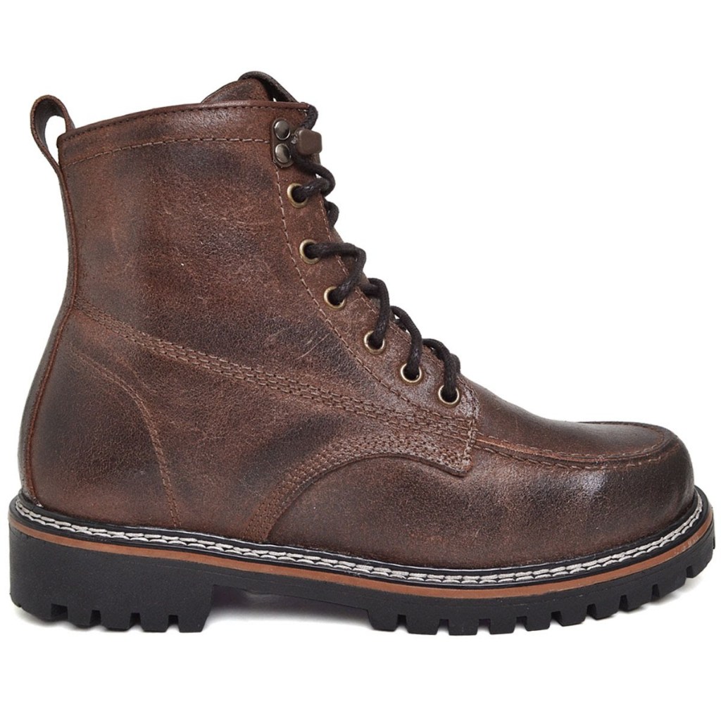 Bota Ranclafe Titanium Raiz 1029 Em Couro Legítimo Cano Alto Masculina