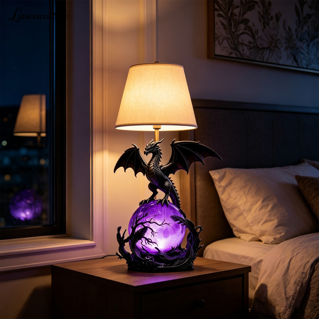 Dragon Light Display Cabinet Glowing Sculpture Usb Powered Led Night Decorative Bedside Desk Lamp Holiday Atmosphere Hom