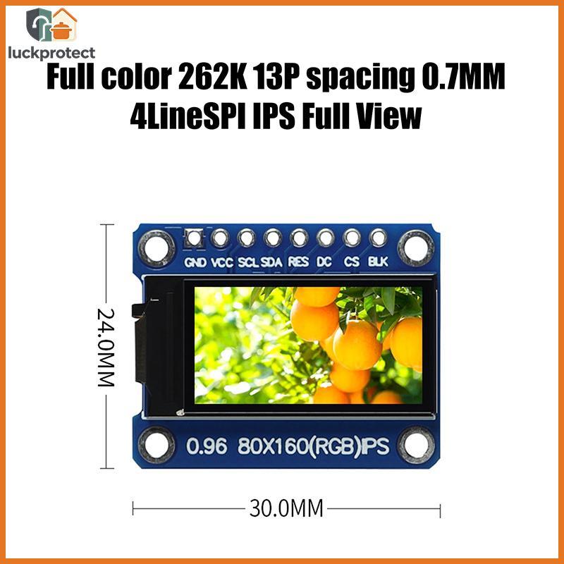 LPHG 0.96 Polegada IPS Display Módulo OLED Para 80 * 160 65K Colorido RGB TFT LCD Placa ST7735 ST7735 DIY .