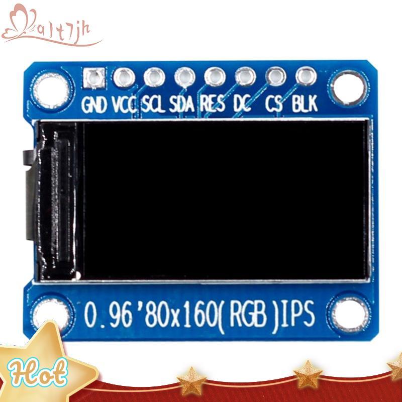 Tela IPS RGB 0.96 Polegadas 7P SPI HD 65K Módulo LCD Colorido ST7735 Drive IC 80X160 (Não OLED)