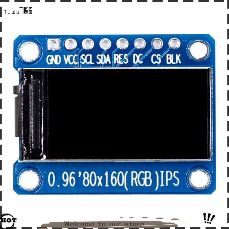 Tela IPS RGB 0.96 Polegadas 7P SPI HD 65K Módulo LCD Colorido ST7735 Drive IC 80X160 (Não OLED)