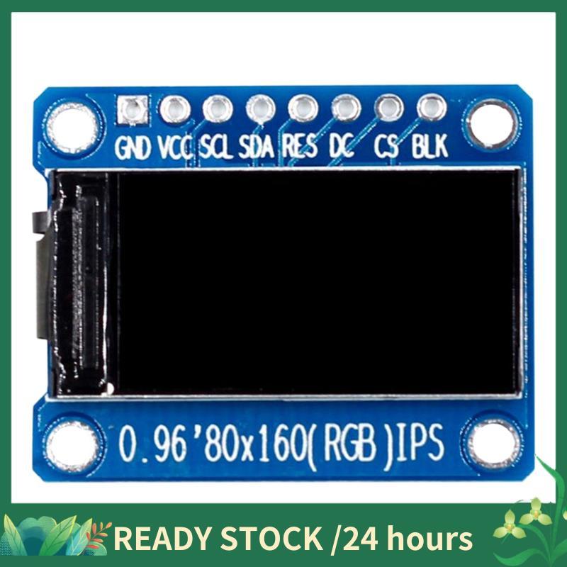 Tela IPS RGB 0.96 Polegadas 7P SPI HD 65K Módulo LCD Colorido ST7735 Drive IC 80X160 (Não OLED)