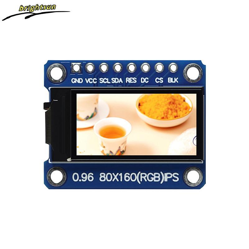 0.96 Polegada IPS Display Módulo OLED Para 80 * 160 65K Colorido RGB TFT LCD Placa ST7735 ST7735 DIY