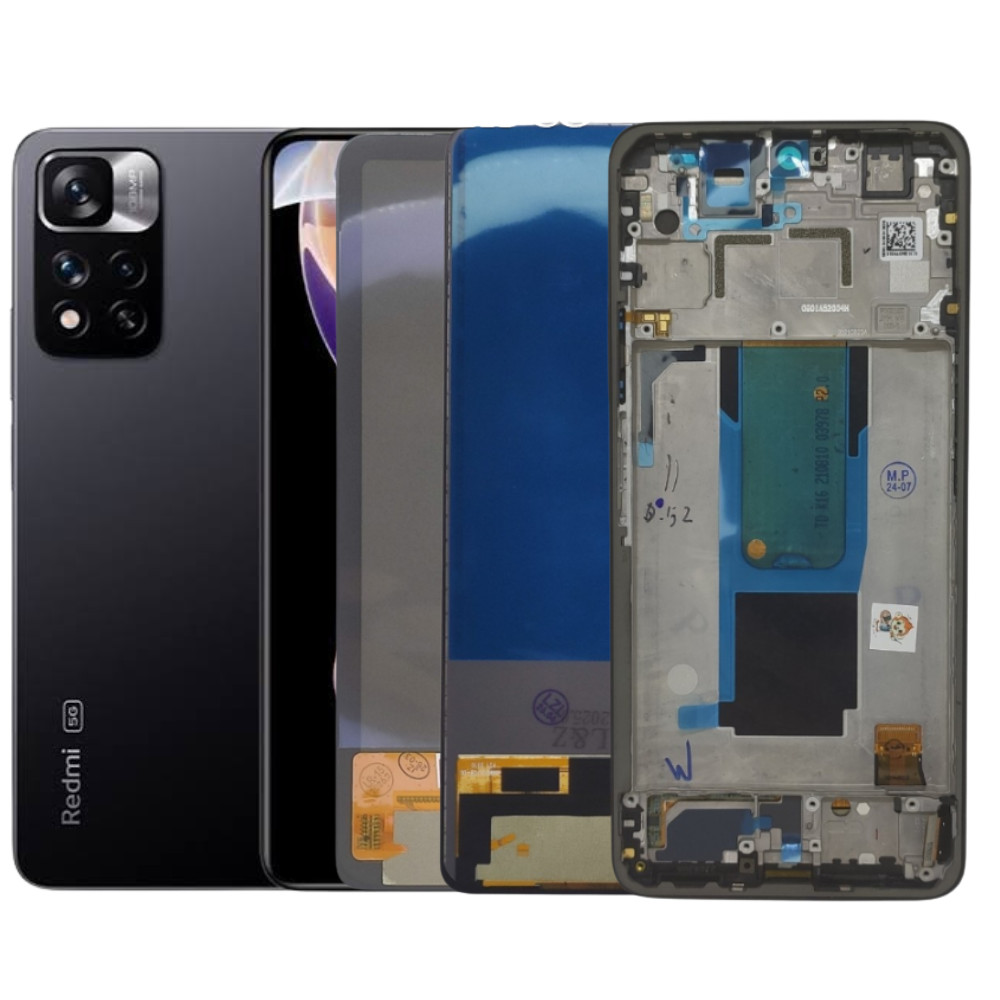 Display Note 11 Pro Plus + 5G Global/11i India Frontal C/S Aro Amoled Original/Oled Premium/LCD IPS