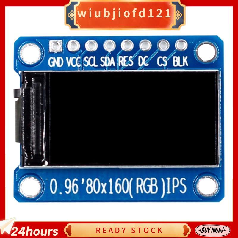 Tela IPS RGB 0.96 Polegadas 7P SPI HD 65K Módulo LCD Colorido ST7735 Drive IC 80X160 (Não OLED)
