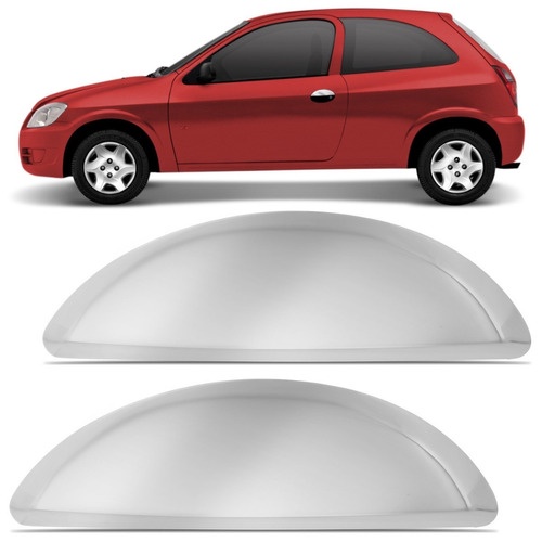 Kit Aplique Maçaneta Celta 99 A 15 Externa Cromada 2 Portas